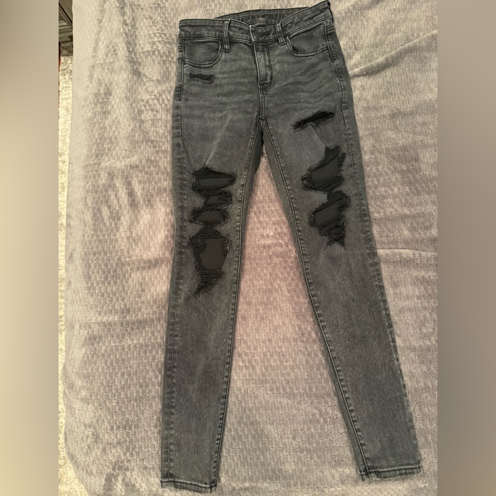 American Eagle Outfitters Dark Gray Jeans